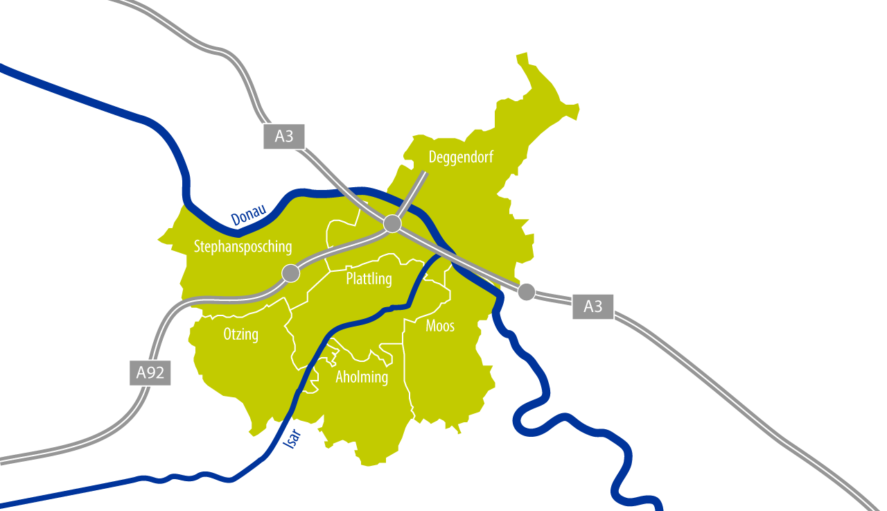 Mitglieder der ILE Donau-Isar