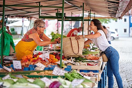 Wochenmarkt Stadt Plattling